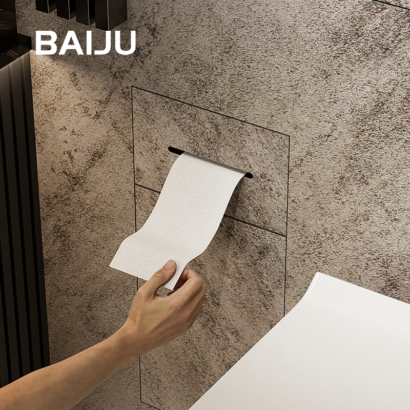 百居家装隐藏式卫生间不锈钢壁龛嵌入式垃圾桶马桶边壁龛柜可定制,淘宝优惠券,粉丝福利购,淘宝优惠卷