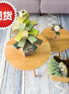 阿楹 大号木条树客厅书柜f玄关柜装饰品摆件 创意北欧家居饰品摆