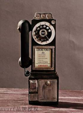 好货Retro telephone decoration, home wall decoration, Korean