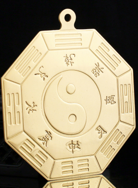 黄铜门头八卦镜凹镜纳财凸面避嫌