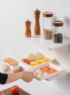 卫生间洗澡时放干净衣服收纳浴室置物架厕所洗手间可折叠放置