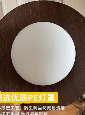 北欧胡桃木家用餐厅吊灯三头高级感简约饭厅吧台奶油中古风餐桌灯