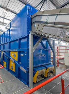 众惠生活垃圾风选机陈腐垃圾果蔬垃圾分拣创合筛分处理设备