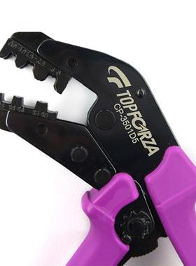 拓伏锐CP-3501D5接续裸端子棘轮压接钳端子压线钳冷压接钳子