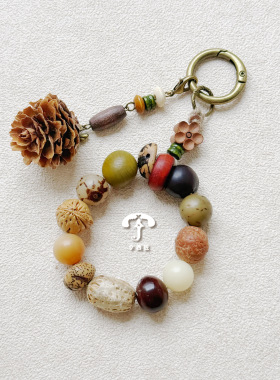 原创植物草本植物挂件吊坠