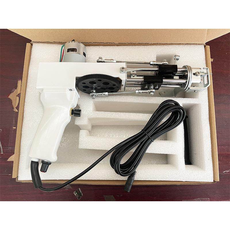 现货2合1 白色tufting gun地毯织枪 簇绒枪 地毯织机 - 图2