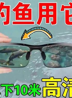 【德国科技】钓鱼看漂专用偏光眼镜男清湖泊射鱼捕鱼看水底神器