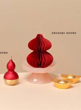 不倒翁葫芦 黄铜新中式摆件 乔迁之喜入宅暖居玄关布置家居高级感