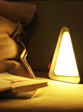 极速JANPIM 翻转小夜灯USB可充电重力感应可调节亮度氛围起夜喂奶