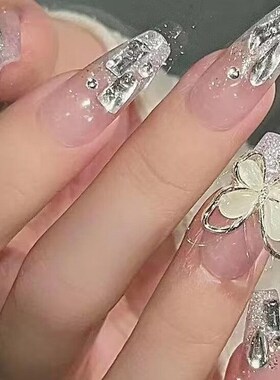 好货Hand worn nail patches for nail enhancement手工穿戴甲蝴