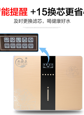 好货北极泉6代净水器过滤厨房家用直饮ro反渗透箱式纯水机更换心