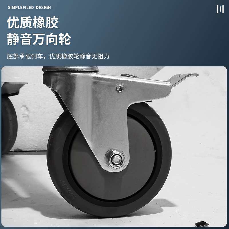 不锈钢加厚餐车商用酒店饭店推车双层收碗车三层手推车平板拖车,淘宝优惠券,粉丝福利购,淘宝优惠卷