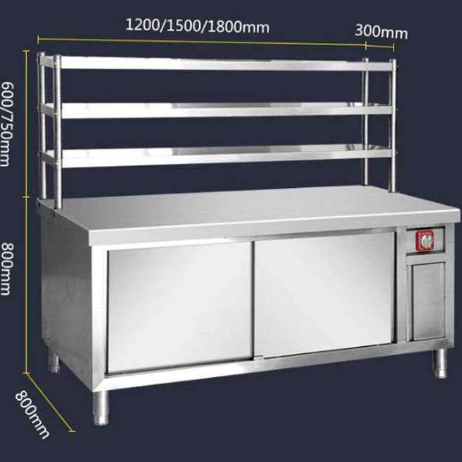 商用不锈钢暖碟工作台移门保温柜厨房碗柜消毒恒温设备,淘宝优惠券,粉丝福利购,淘宝优惠卷