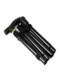 Four-section folding ultra-light aluminum alloy outdoor telescopic height-adjustable men's and women's walking sticks