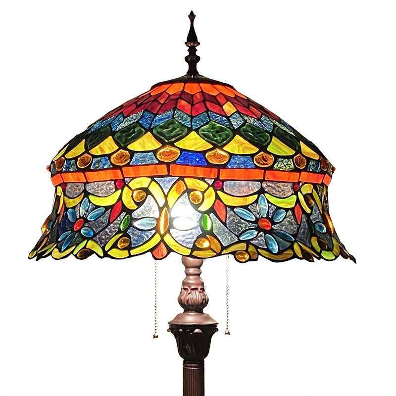 欧式复古蒂凡尼落地灯客厅简约现美式乡村动物麋代沙发灯具灯饰,淘宝优惠券,粉丝福利购,淘宝优惠卷