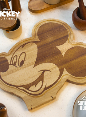 【家居好物】米奇橡胶木菜板