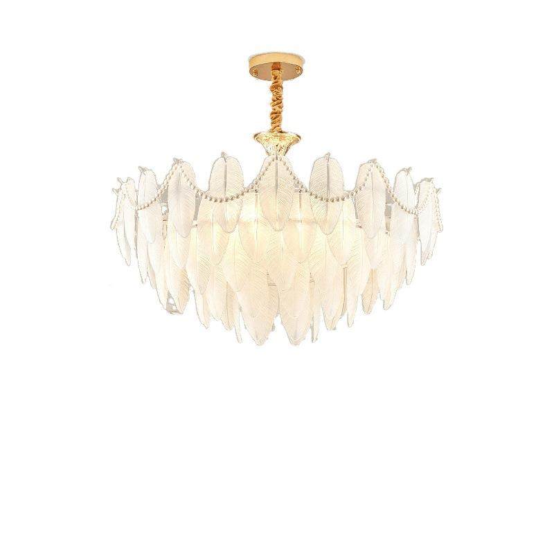 羽毛厅灯轻奢欧吊灯225新款客客厅餐厅灯组合法39式灯套餐式卧室0,淘宝优惠券,粉丝福利购,淘宝优惠卷