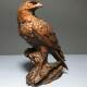 Antiques and miscellaneous collections, old wood carved eagle ornaments, solid wood carved birds, animals, home decorations, craft gifts