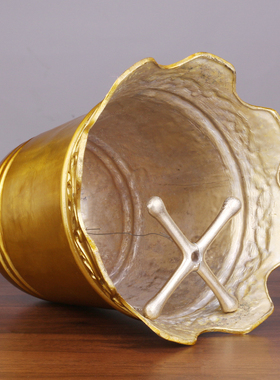 速发铃铃铛纯铜超响声式小号风铜光面挂钟入户大门中大家居装饰挂