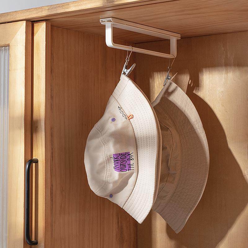 夹缝抹布收纳挂架可伸缩抽拉橱柜门后置物架免打孔门背式毛巾架,淘宝优惠券,粉丝福利购,淘宝优惠卷