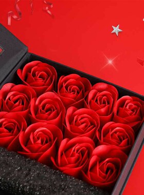好货Rose Jewelry Gift Box Pendant Necklace immortal flower j