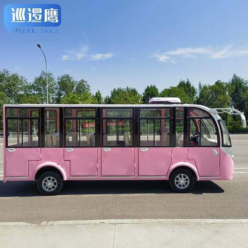 电动四轮景区旅游观光车14座楼盘看房车8座11座电动观光车 - 图2
