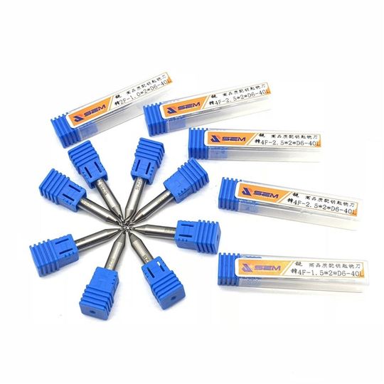 立式钥匙机铣刀钻头配件配钥匙钨钢1.0 1.2 1.5高速钢钥匙钻花2.0