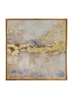 好货ART侘寂风客厅艾伦抽象手绘装饰画美式玄关沙发背景挂画轻奢