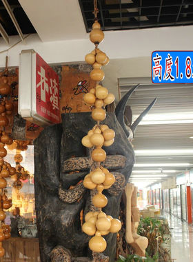 好货新款创意文玩家居装饰天然小葫芦摆件客厅餐厅墙壁挂饰背景墙