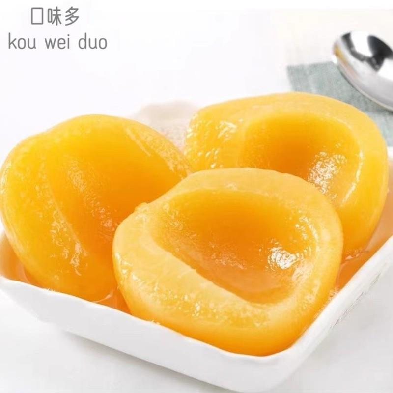 黄桃罐头水果罐头大瓶玻璃瓶什锦整箱即食休闲零食特产 - 图2