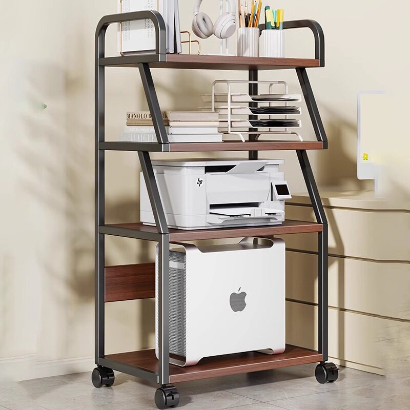 Printer storage rack household multi-layer storage rack office copier storage cabinet mobile main chassis bracket