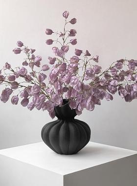 态生活 ins侘寂风玄关摆件家居电视柜样板间艺术个性装饰花瓶摆设