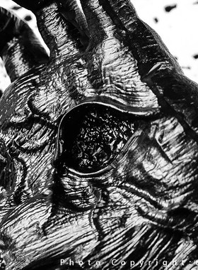 黑暗是无尽的深渊恶魔z手爪断臂挂壁树脂摆件万圣节装饰