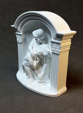 战神与维纳d斯复古雕塑艺术商业装饰石膏雕像桌面氛围摆件节日礼