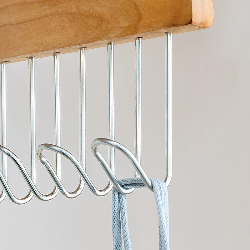 木质吊带衣架多功能内衣背心收纳B神器家用宿舍实木挂钩波浪晾衣,淘宝优惠券,粉丝福利购,淘宝优惠卷