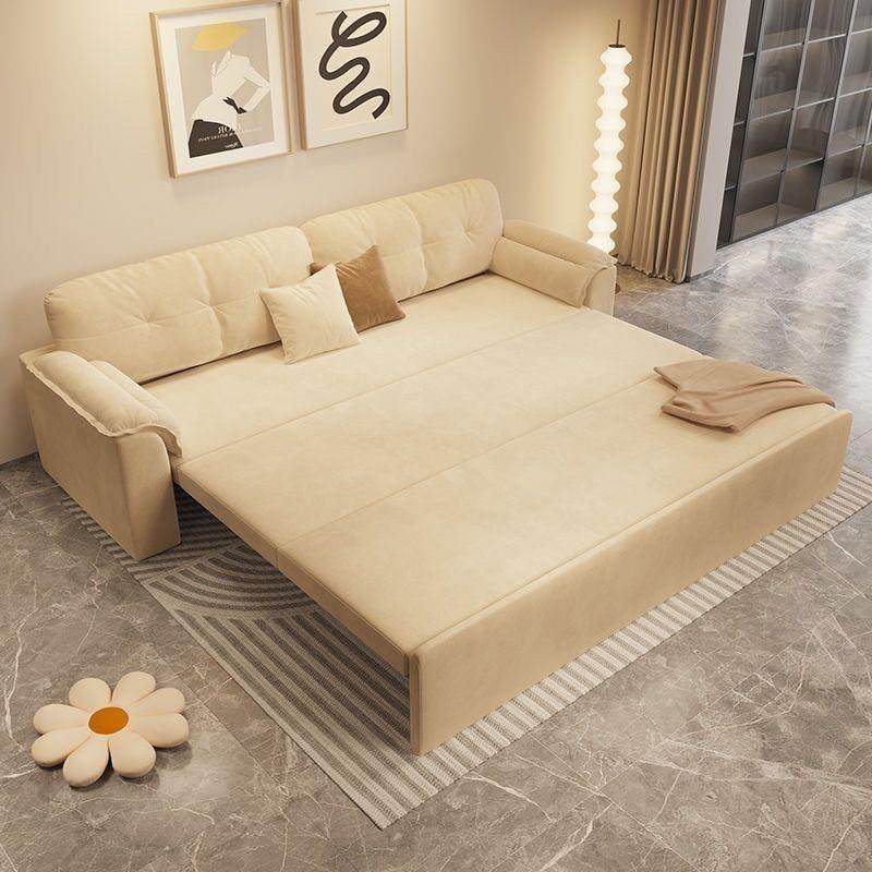 轻奢奶油风云床朵人沙发客厅小型户公寓抽10089780拉式储懒物沙发,淘宝优惠券,粉丝福利购,淘宝优惠卷