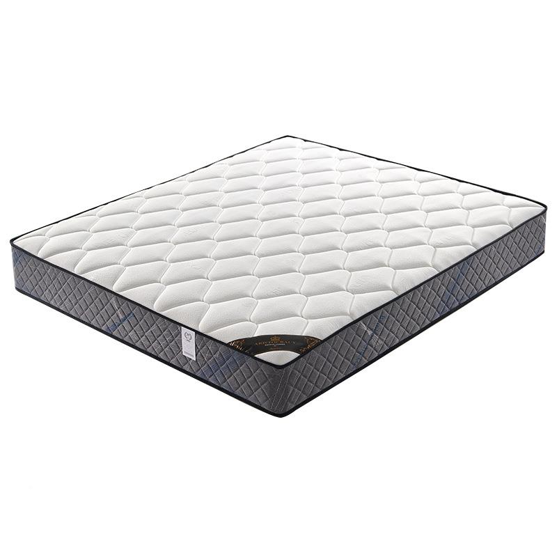 02新KZT款针织2簧弹床垫系列-T09静音透气乳5胶护腰加大 - 图1