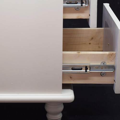 简欧床头柜窄缝实木35/40/20cm宽迷你欧式超窄小型床边柜30公分 - 图2