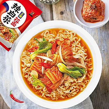 农心韩式辣白菜辛拉面多连包泡面速食[4元优惠券]-寻折猪