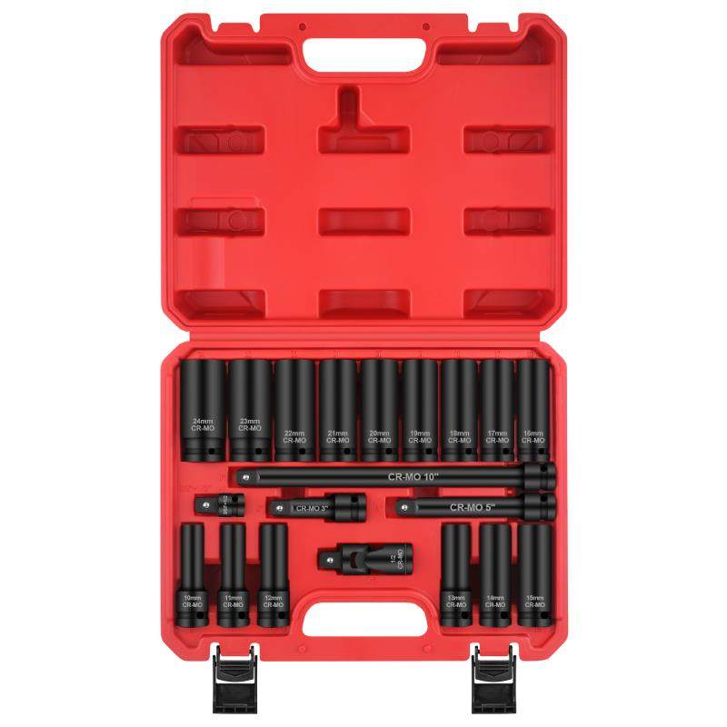 风炮套筒电动扳手公英制加长套筒全套外六角工具大中小飞套筒头子,淘宝优惠券,粉丝福利购,淘宝优惠卷