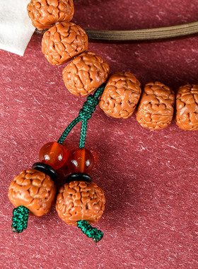 天悦名坊龙鳞纹金刚菩提佛珠手串手链男女款中国风配饰手持饰品