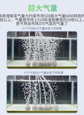 USB增氧泵超静音打氧机小型养鱼氧气泵鱼缸家用户外钓鱼便携充氧