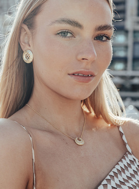 OrangeCube月半湾项链