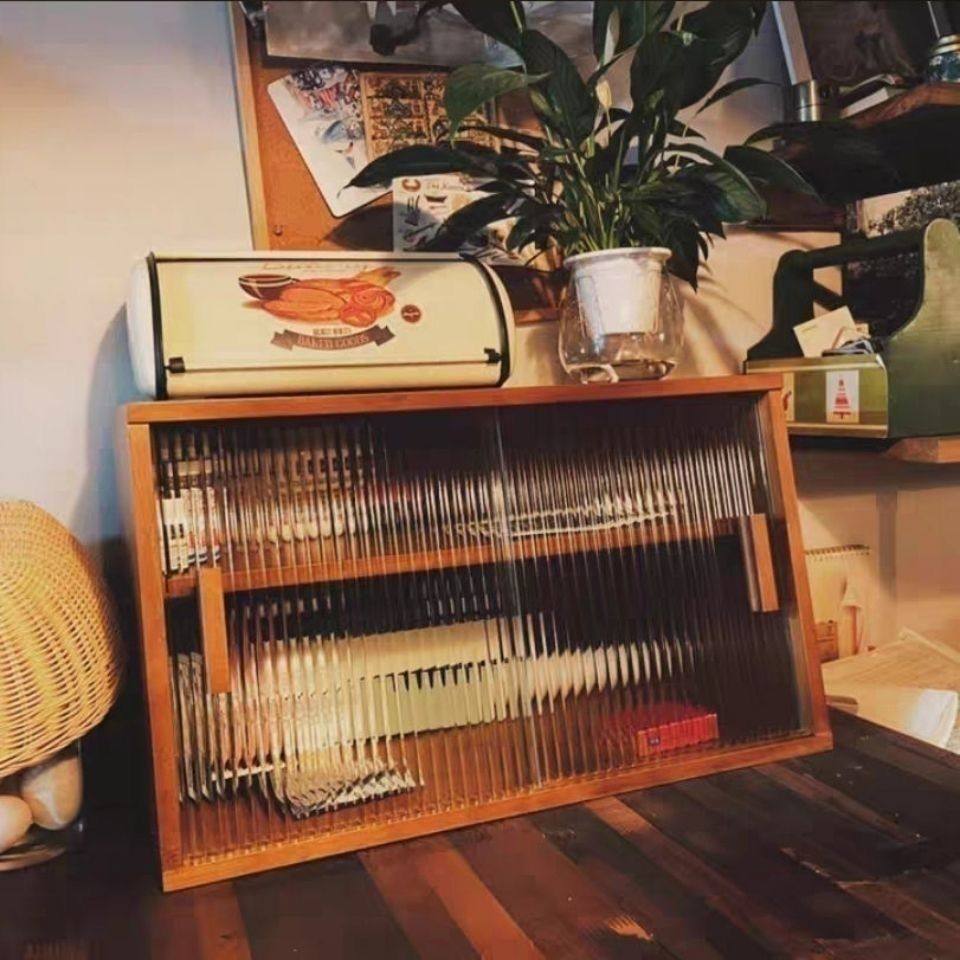 实木日式餐边柜简约酒柜家用茶水柜厨房碗柜储物柜置物柜北欧边柜,淘宝优惠券,粉丝福利购,淘宝优惠卷