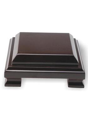 新款直销源头工厂木质底座水晶杯底座实木五金摆件奖杯底台