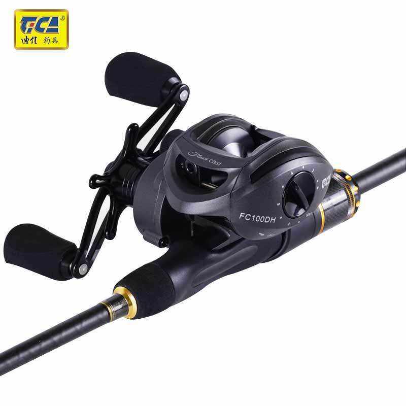 新款直销迪佳FC微物轮路亚泛用水滴轮碳纤维主体轻量枪柄鱼轮9轴,淘宝优惠券,粉丝福利购,淘宝优惠卷