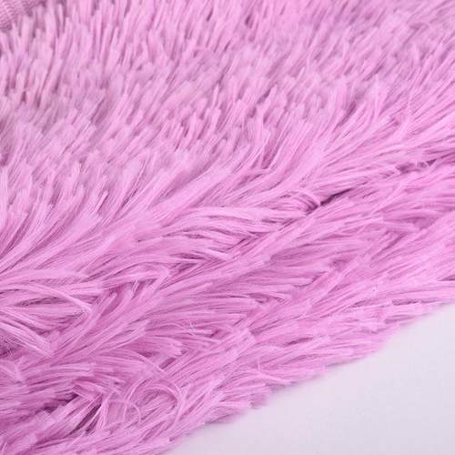 新款直销现货35-40mm长毛PV绒面料布宠物窝抱枕面料海派绒滚束毛 - 图1