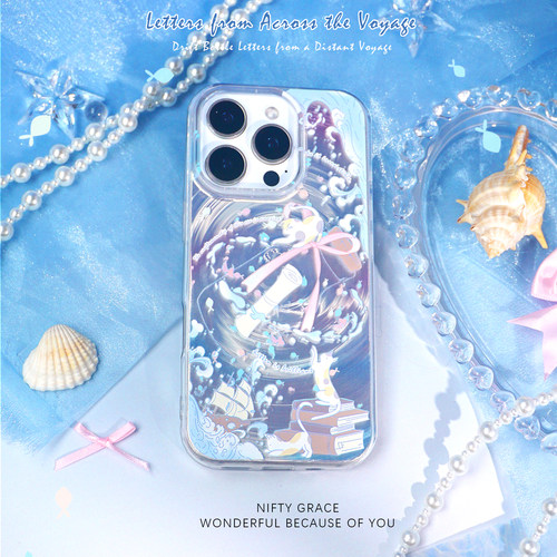 远航来信IMD情侣iPhone18promax旋风壳原创设计苹果17pro手机壳16promax新款小众18全包防摔适用15可爱保护套 - 图1