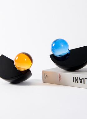 RZ-RZ-15艺明贝子简晶约现代透水魔方书靠创意书档几何书桌柜软品