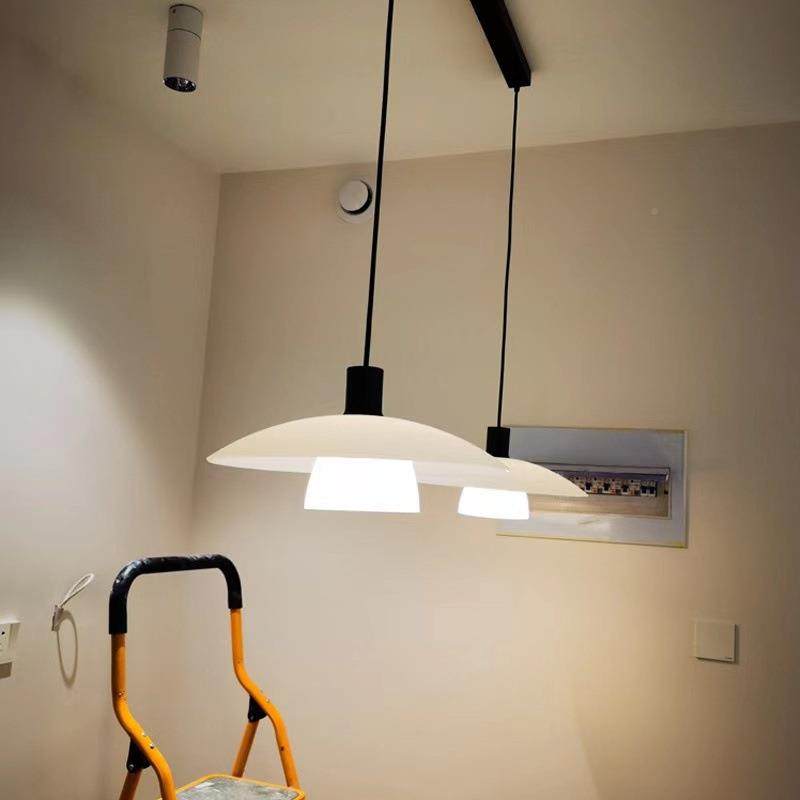 光侘谱椰果吊h灯中古寂风全丹麦北欧现代简约p5飞碟餐厅玻璃吊灯,淘宝优惠券,粉丝福利购,淘宝优惠卷